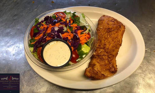 JADES Small Fish Fry with Caesar Salad